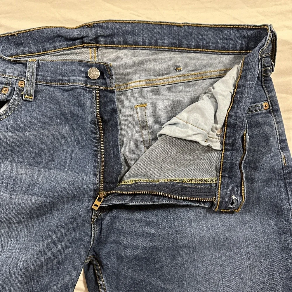 Levi's 559 Jeans Mens 38x34 Relaxed Straight Blue Denim‎